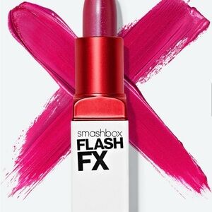 Smashbox Flash FX Lipstick – Reckless | Bold Crimson Cream Finish